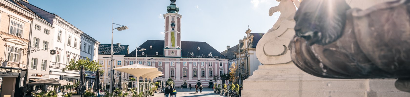 Town Hall Square, St. Pölten, © Martin Fülöp