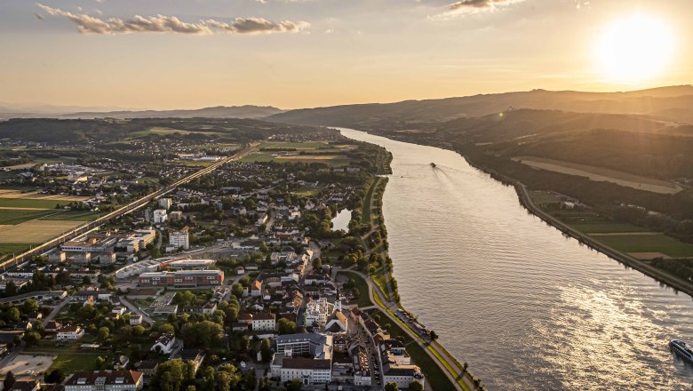 Pöchlarn aus der Luft, © Robert Herbst