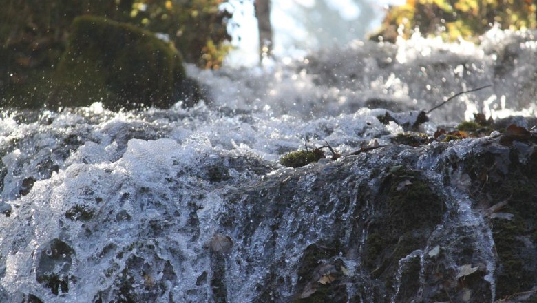 Waterfall, © Gemeinde Hohenberg