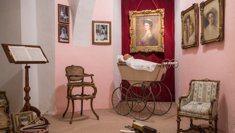 Kinderzimmer im Museum, © Schloss Artstetten