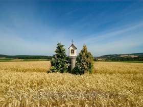 Manch Marterl ist entlang des Wegs zu sehen, © Franz Haslinger