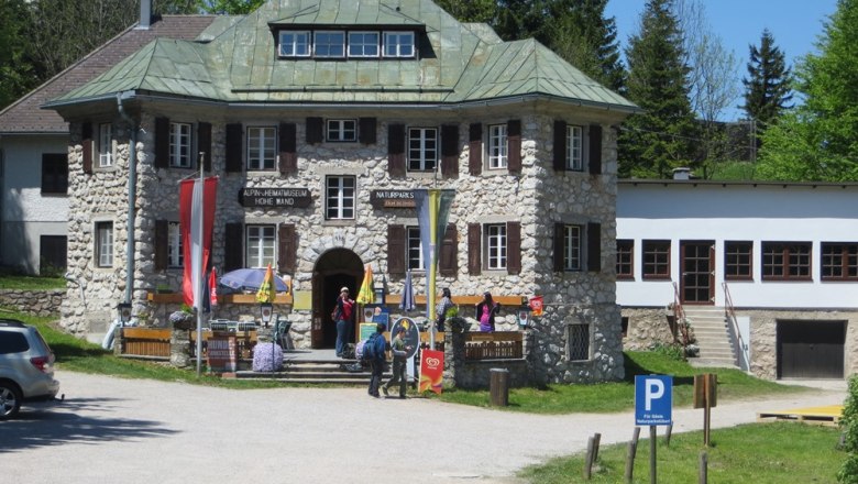 Alpin- und Heimatmuseum Hohe Wand, Außenansicht, © Naturpark Hohe Wand