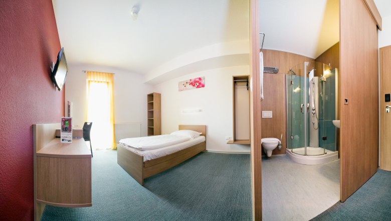 Panoramaeinzelzimmer, © Cleverhotel GmbH