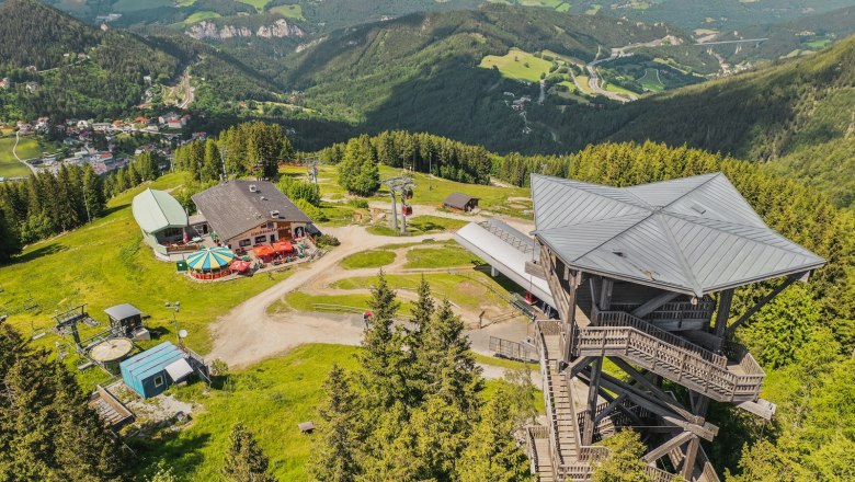 Milleniumsaussichtswarte, © Zauberberg Semmering