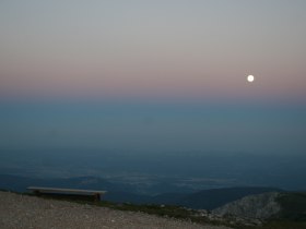 Vollmond bei der Fischerhütte, © Wiener Alpen in Niederösterreich - Schneeberg Hohe Wand