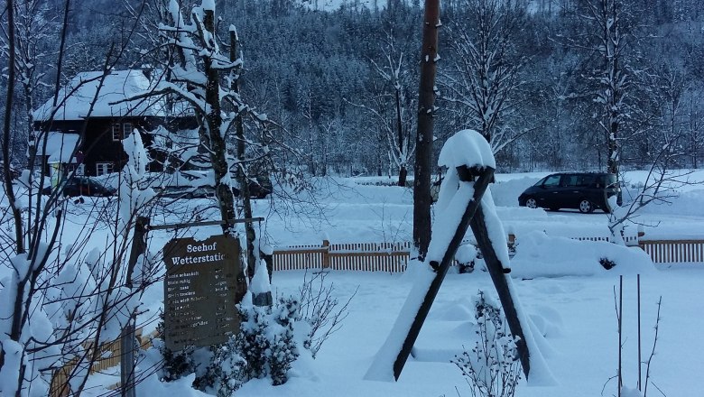 Ferienhaus Seehof im Winter, © Berhard Aigner