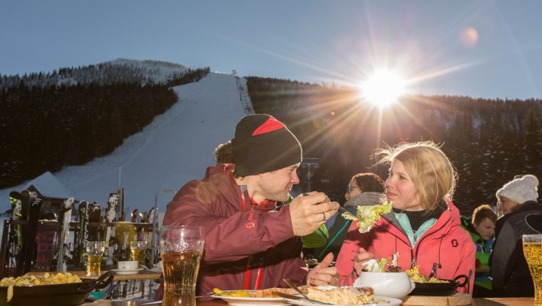 Kulinarische Verwöhnung auf der Eibenhütte, © Martin Fülöp