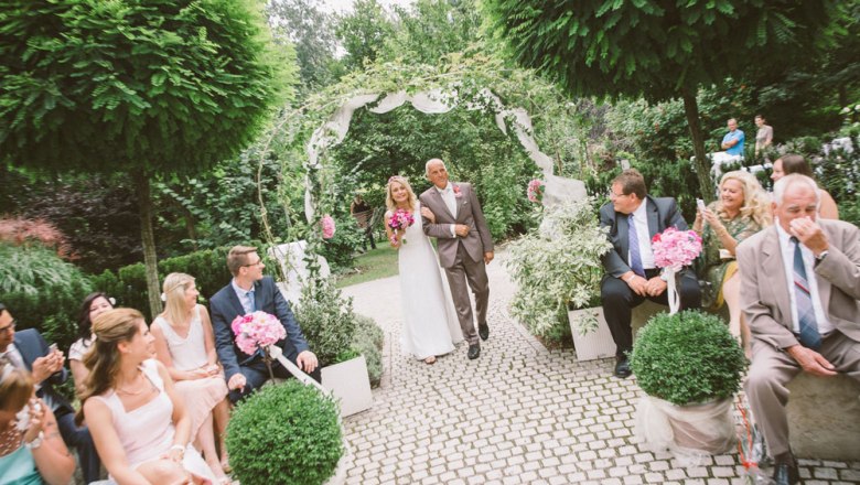 Hochzeit im Liebesgarten, DIE GARTEN TULLN, © Klaus Bauer