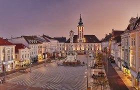 The Town Hall square in St.Pölten, © Michael Liebert