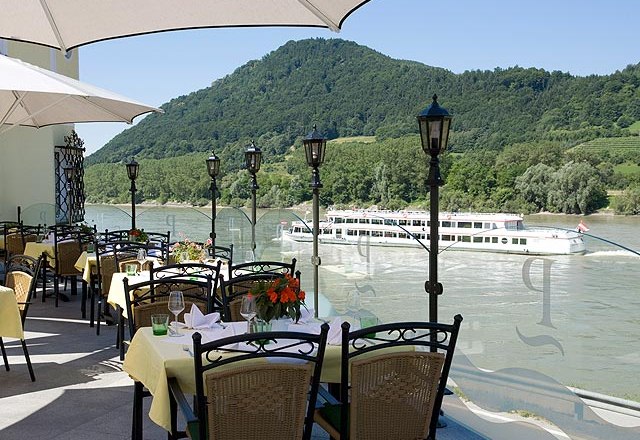 Terrasse, © Residenz Wachau