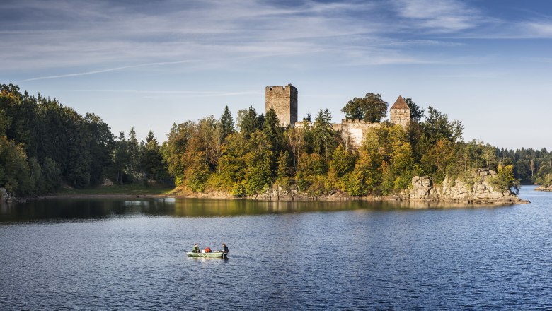 Lichtenfels ruins, Kampsee Ottenstein, © Niederösterreich-Werbung/ M. Liebert