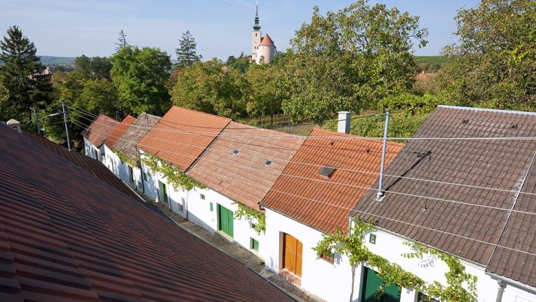 Kellergasse Rösselberg, © Weinviertel Tourismus / Lammerhuber