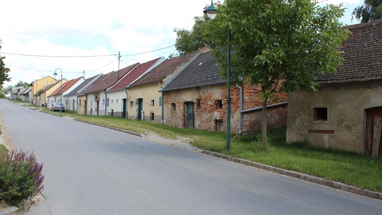 Kellergasse Viehtrift, © Weinviertel Tourismus