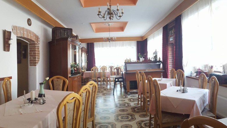 Restaurant, © Hotel- Kur-Kaffee-Konditorei & Restaurant "König Stefan"