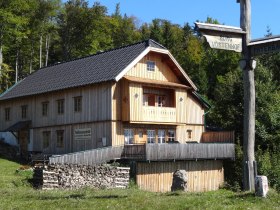 Die wunderschöne Waldburangerhütte (Everl) am Gahns, © Wiener Alpen in Niederösterreich - Semmering Rax