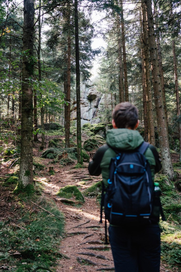 The sight of the skull along the hiking trail., © Melanie Kerzendorfer