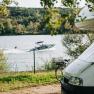 Stellplatz mit Donau-Ausblick, © Marbach Camping